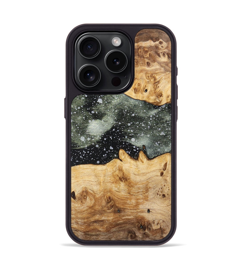 iPhone 15 Pro Wood+Resin Phone Case - Beverly (Cosmos, 700570)