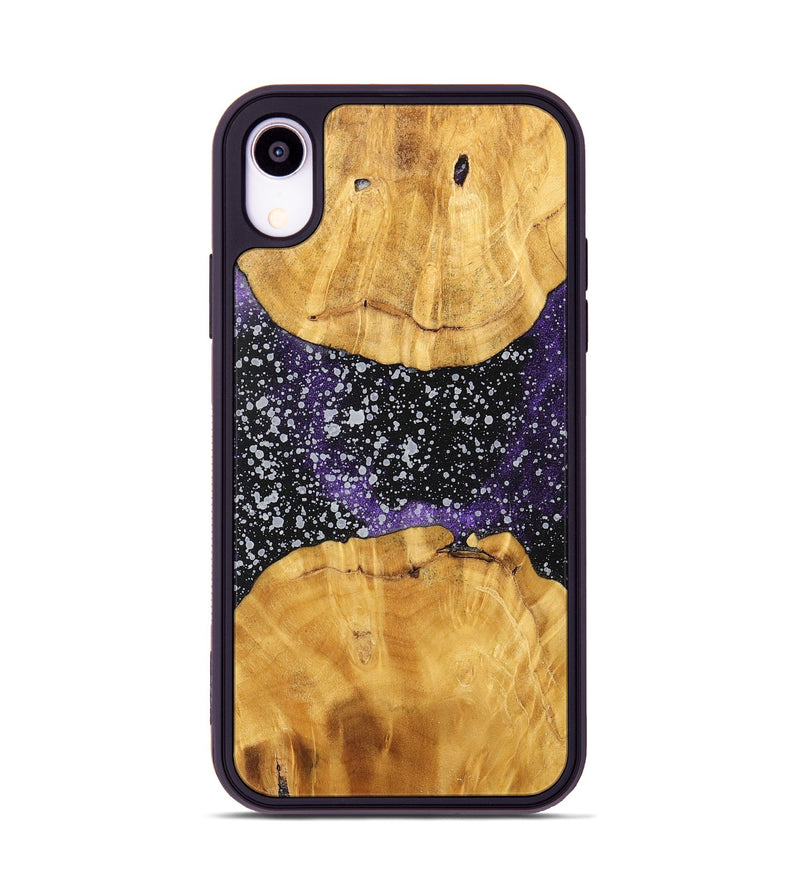 iPhone Xr Wood+Resin Phone Case - Diego (Cosmos, 700571)
