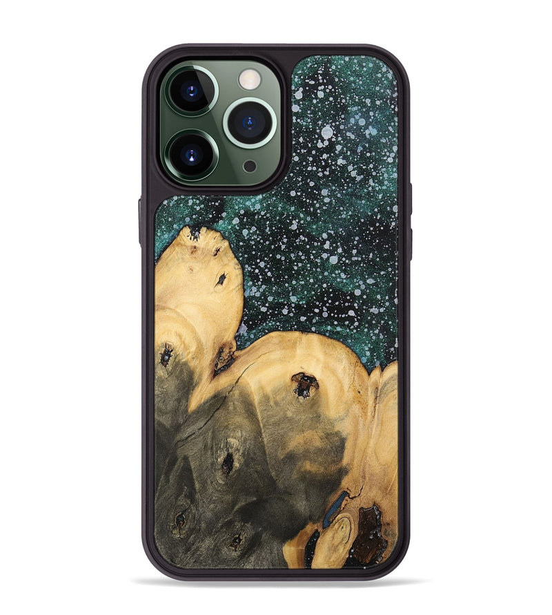 iPhone 13 Pro Max Wood+Resin Phone Case - Joe (Cosmos, 700572)