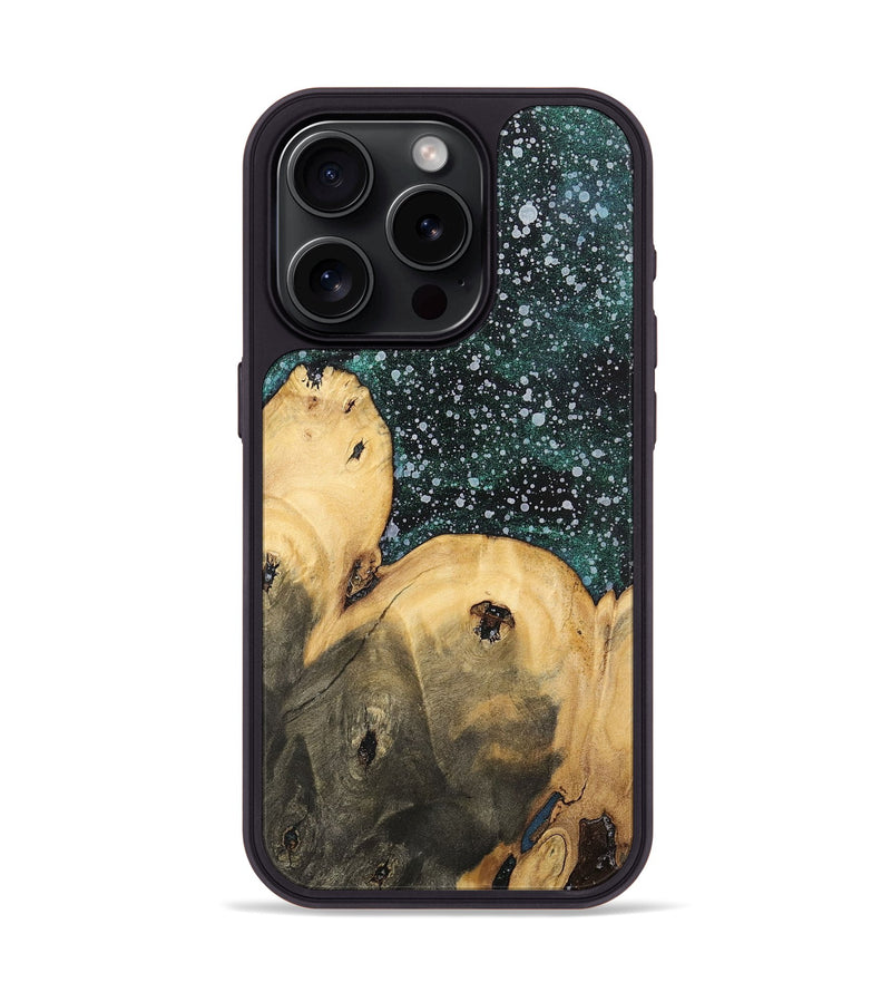 iPhone 15 Pro Wood+Resin Phone Case - Joe (Cosmos, 700572)