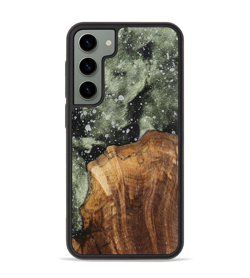 Galaxy S23 Plus Wood+Resin Phone Case - Leo (Cosmos, 700582)