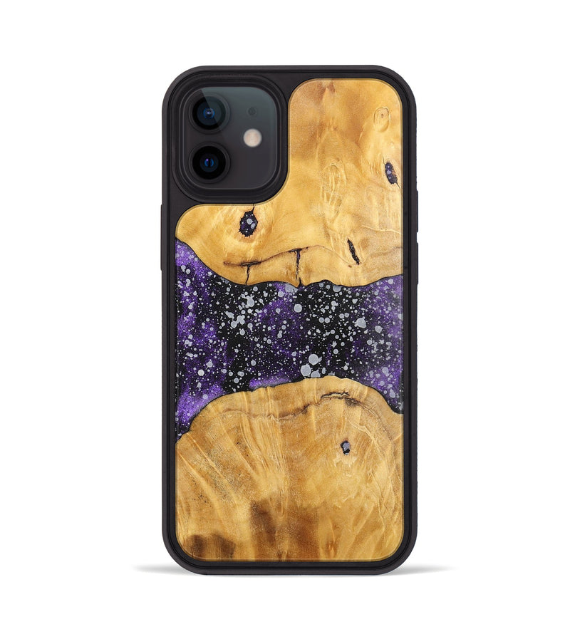 iPhone 12 Wood+Resin Phone Case - Nellie (Cosmos, 700583)