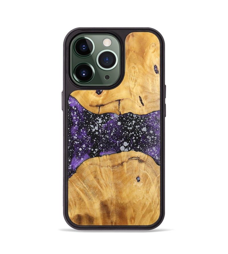 iPhone 13 Pro Wood+Resin Phone Case - Nellie (Cosmos, 700583)