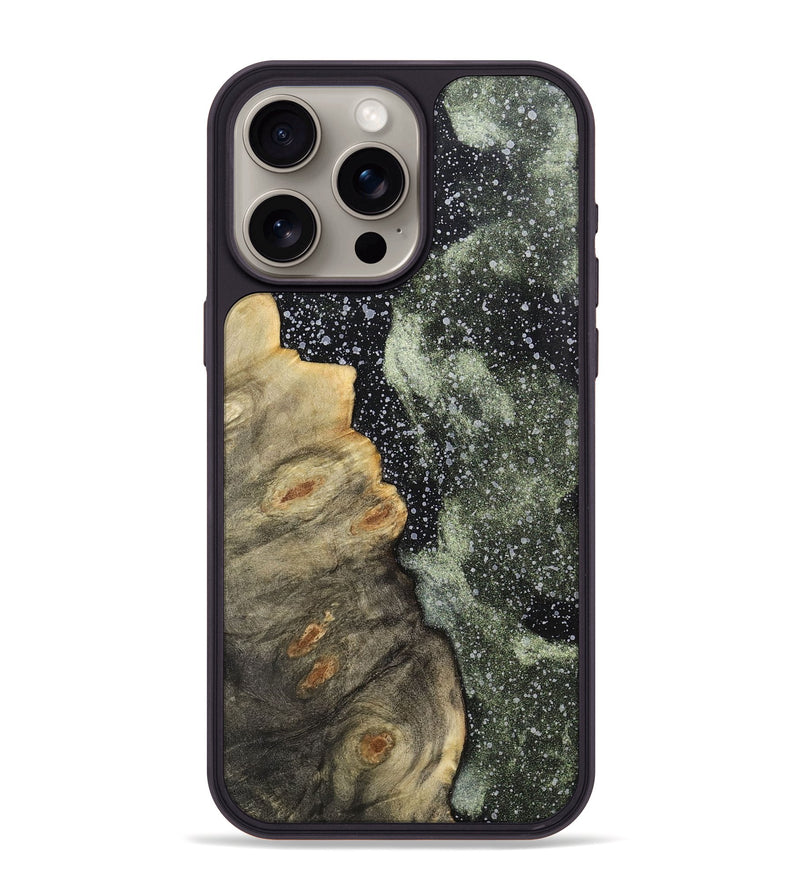iPhone 15 Pro Max Wood+Resin Phone Case - Kiana (Cosmos, 700584)