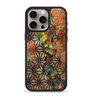 iPhone 15 Pro Max Wood+Resin Phone Case - Kerry (Pattern, 700696)
