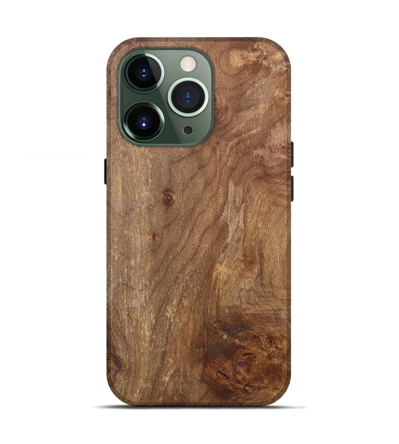 iPhone 13 Pro Wood+Resin Live Edge Phone Case - Alvin (Wood Burl, 700879)