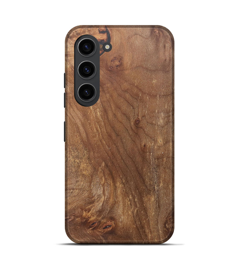Galaxy S23 Wood+Resin Live Edge Phone Case - Kyrie (Wood Burl, 700883)