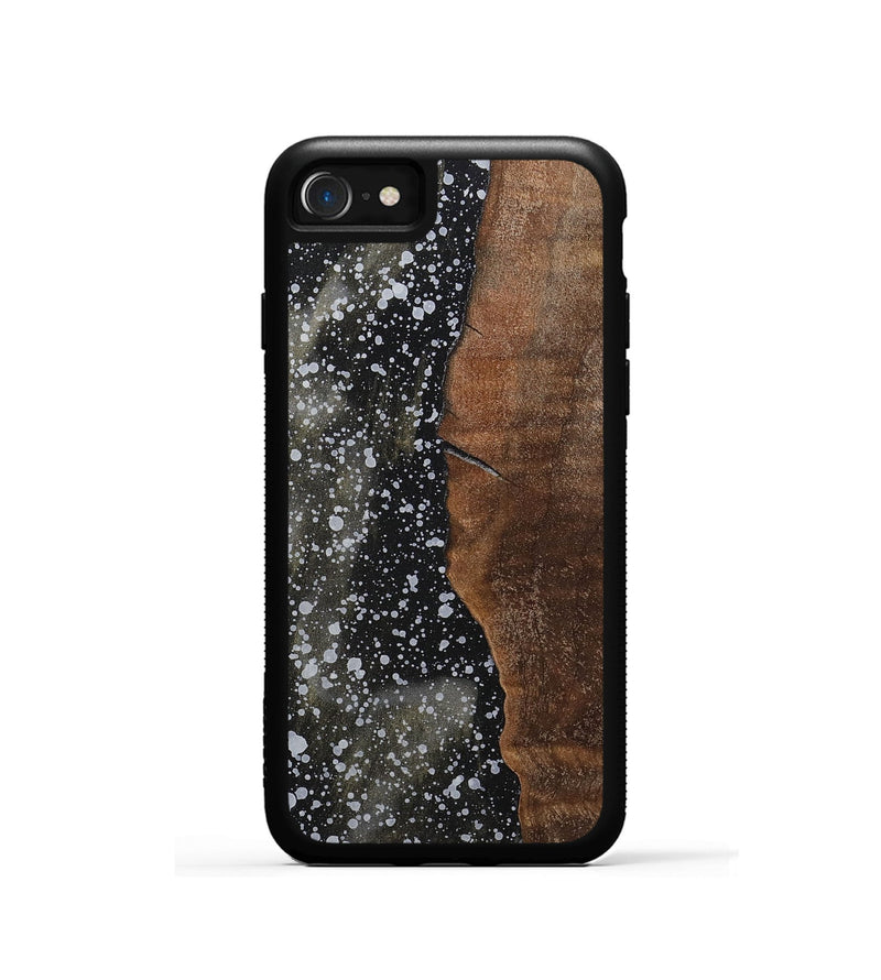 iPhone SE Wood+Resin Phone Case - Leanne (Cosmos, 701012)