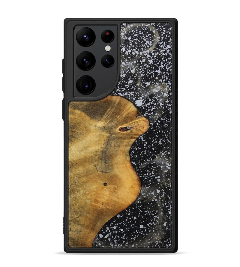 Galaxy S22 Ultra Wood+Resin Phone Case - Hallie (Cosmos, 701021)