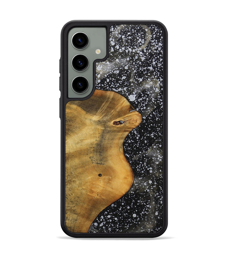 Galaxy S24 Plus Wood+Resin Phone Case - Hallie (Cosmos, 701021)