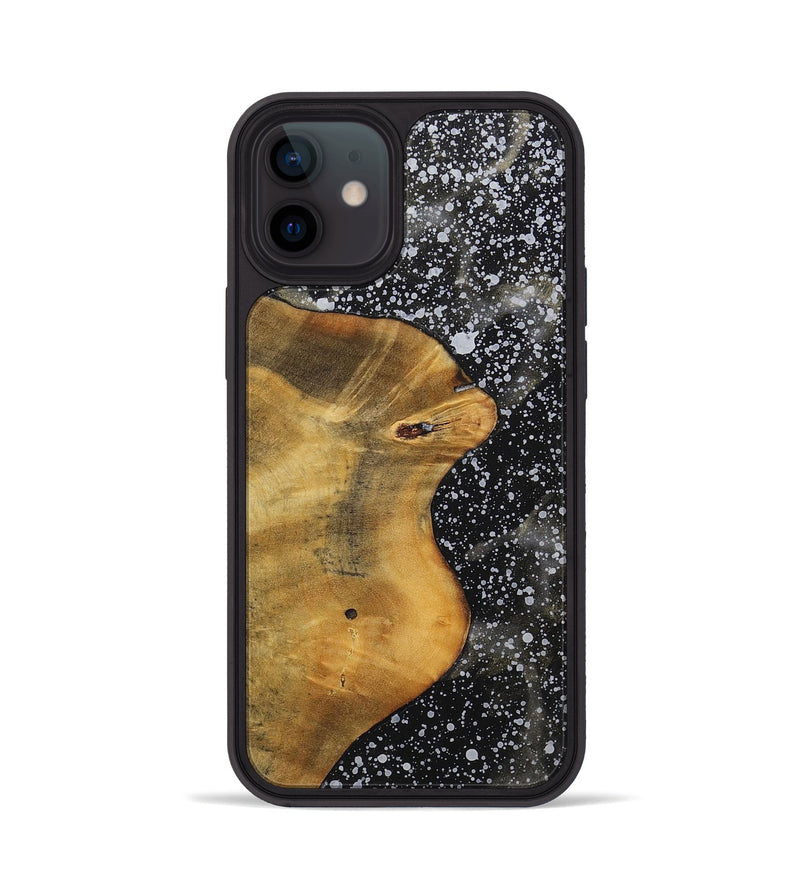 iPhone 12 Wood+Resin Phone Case - Hallie (Cosmos, 701021)