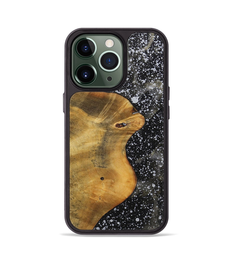 iPhone 13 Pro Wood+Resin Phone Case - Hallie (Cosmos, 701021)