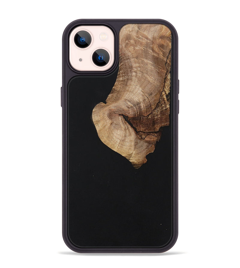 iPhone 14 Plus Wood+Resin Phone Case - Griffin (Pure Black, 701145)