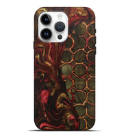 iPhone 15 Pro Max Wood+Resin Live Edge Phone Case - Ronnie (Pattern, 701642)