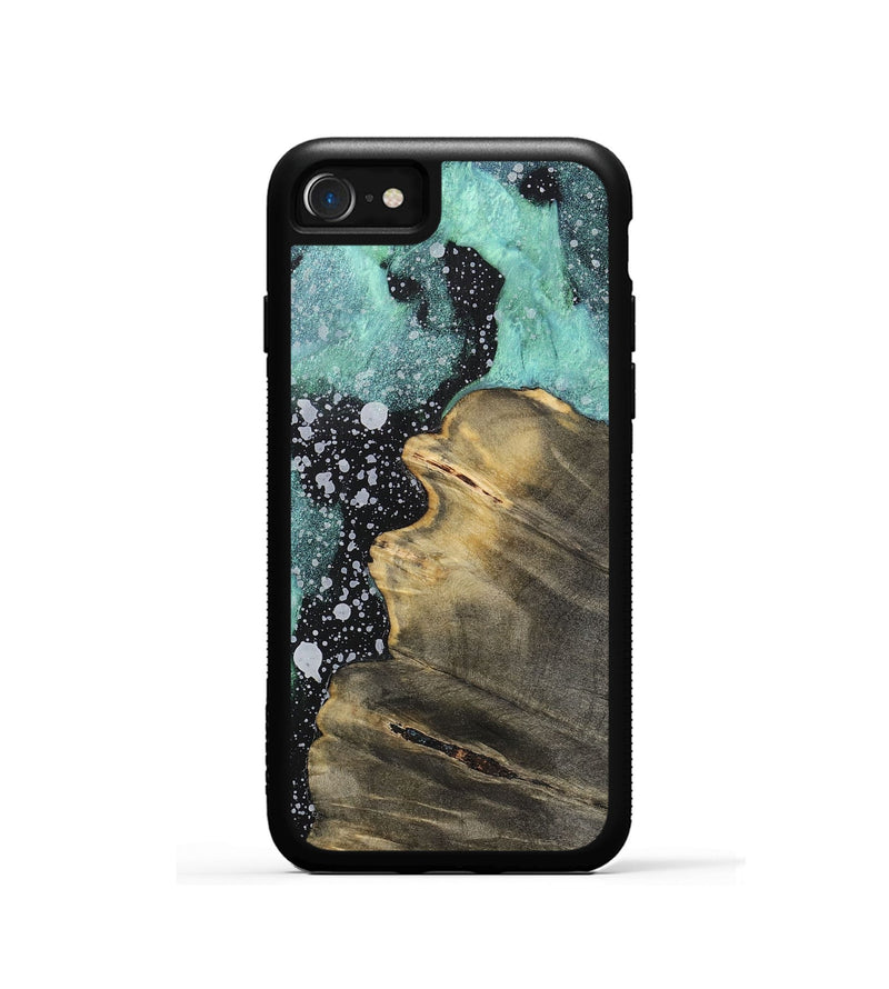 iPhone SE Wood+Resin Phone Case - Lorrie (Cosmos, 701713)