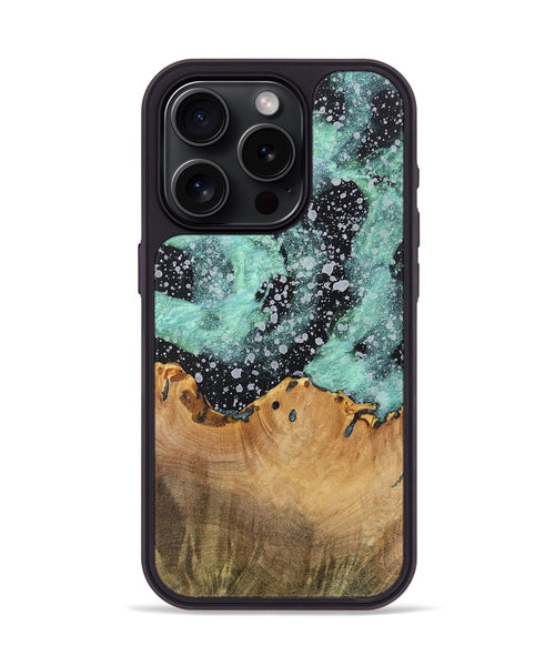 iPhone 15 Pro Wood+Resin Phone Case - Tyson (Cosmos, 701715)