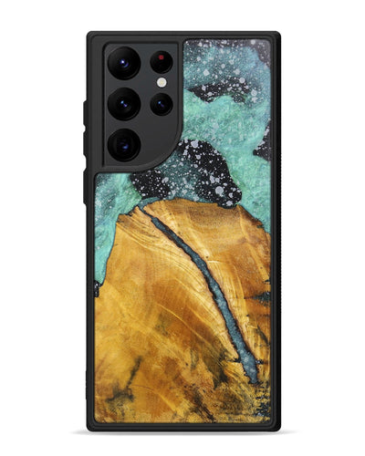 Galaxy S22 Ultra Wood+Resin Phone Case - Cecilia (Cosmos, 701725)