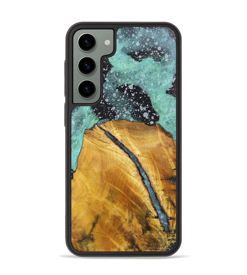Galaxy S23 Plus Wood+Resin Phone Case - Cecilia (Cosmos, 701725)