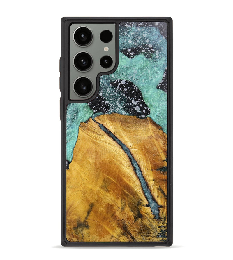 Galaxy S23 Ultra Wood+Resin Phone Case - Cecilia (Cosmos, 701725)