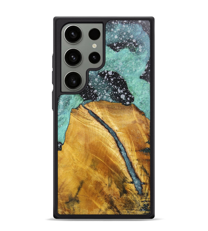 Galaxy S24 Ultra Wood+Resin Phone Case - Cecilia (Cosmos, 701725)
