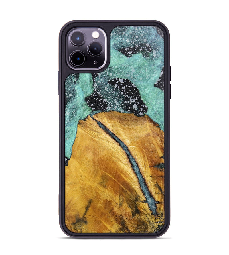 iPhone 11 Pro Max Wood+Resin Phone Case - Cecilia (Cosmos, 701725)