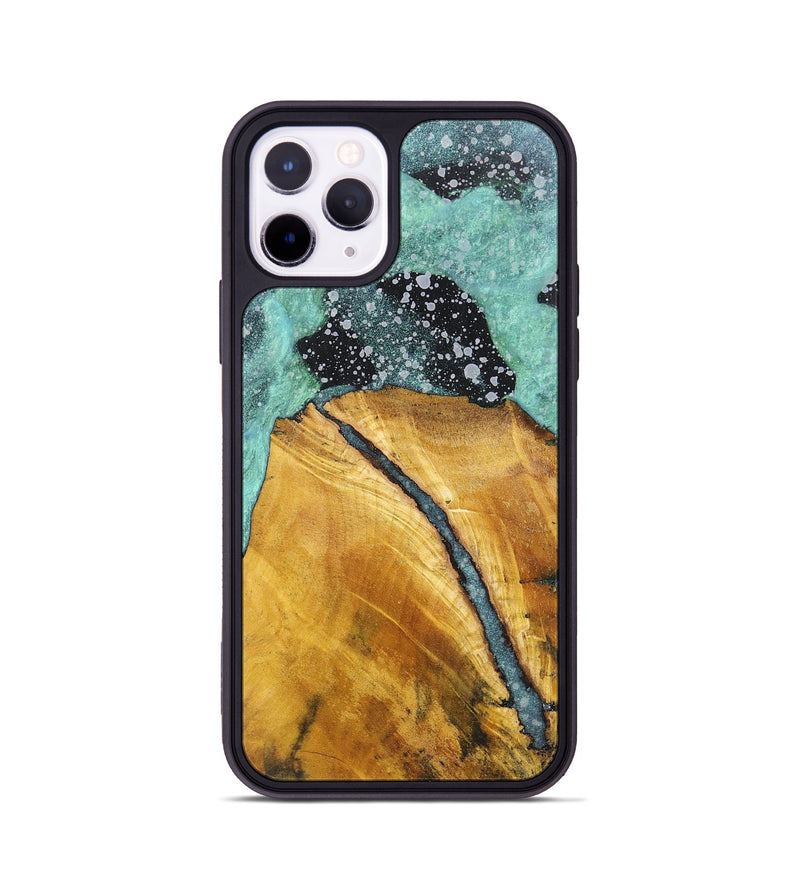 iPhone 11 Pro Wood+Resin Phone Case - Cecilia (Cosmos, 701725)