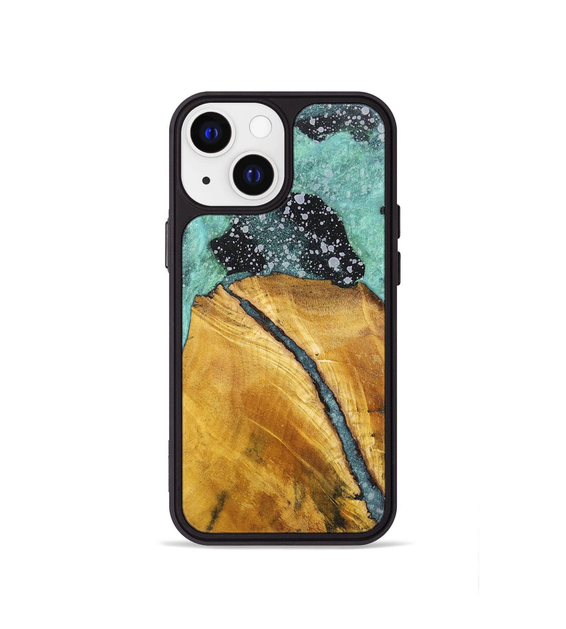 iPhone 13 mini Wood+Resin Phone Case - Cecilia (Cosmos, 701725)