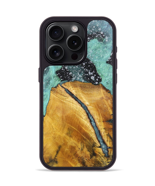 iPhone 15 Pro Wood+Resin Phone Case - Cecilia (Cosmos, 701725)