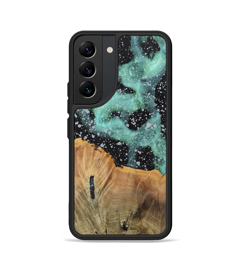 Galaxy S22 Wood+Resin Phone Case - Benny (Cosmos, 701729)