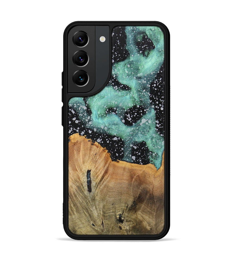 Galaxy S22 Plus Wood+Resin Phone Case - Benny (Cosmos, 701729)