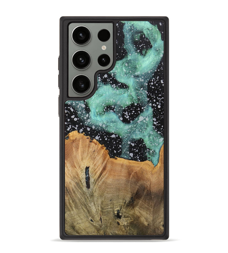 Galaxy S23 Ultra Wood+Resin Phone Case - Benny (Cosmos, 701729)