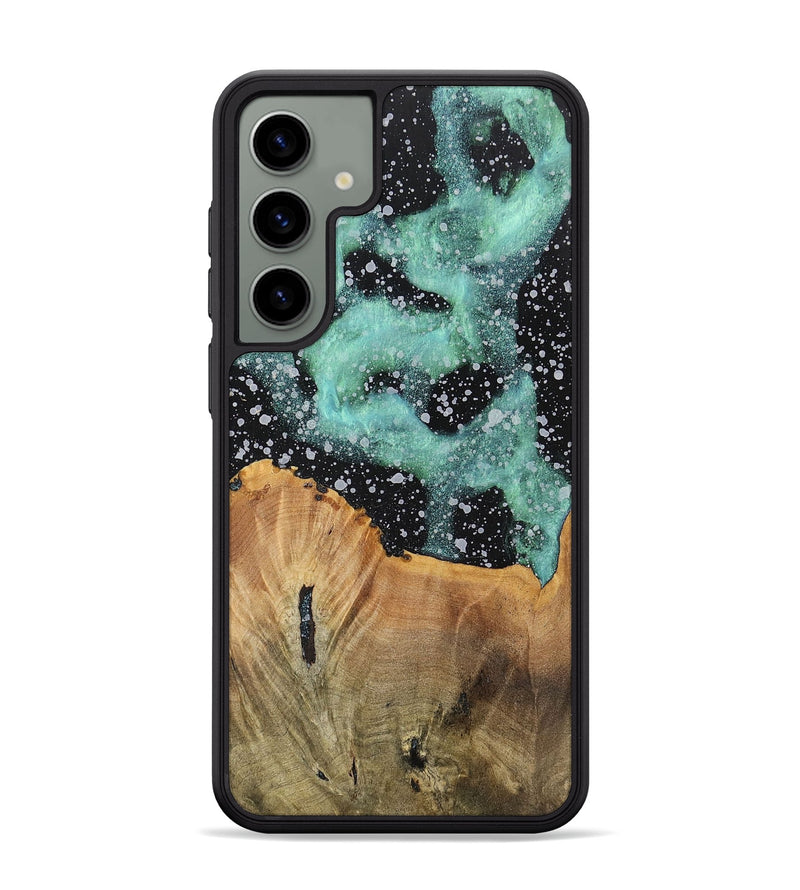 Galaxy S24 Plus Wood+Resin Phone Case - Benny (Cosmos, 701729)