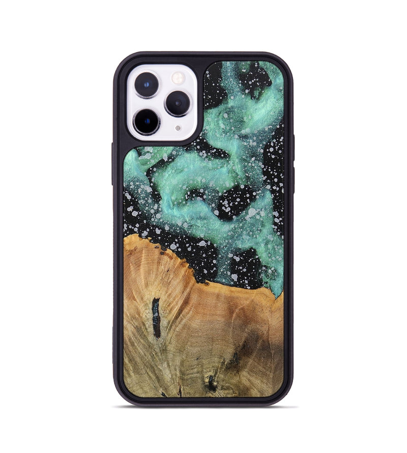 iPhone 11 Pro Wood+Resin Phone Case - Benny (Cosmos, 701729)