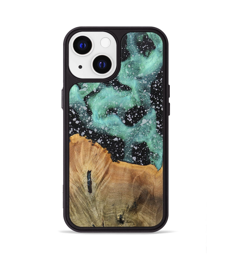 iPhone 13 Wood+Resin Phone Case - Benny (Cosmos, 701729)