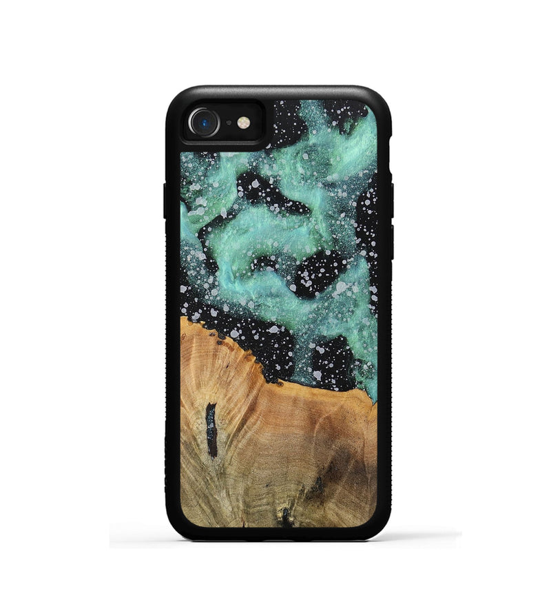iPhone SE Wood+Resin Phone Case - Benny (Cosmos, 701729)