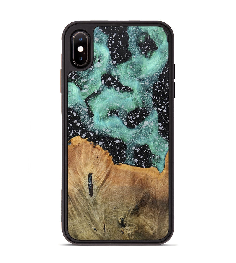 iPhone Xs Max Wood+Resin Phone Case - Benny (Cosmos, 701729)