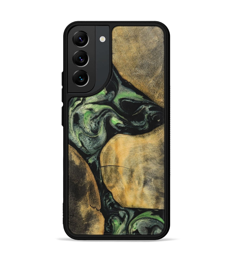 Galaxy S22 Plus Wood+Resin Phone Case - Brenden (Mosaic, 701735)