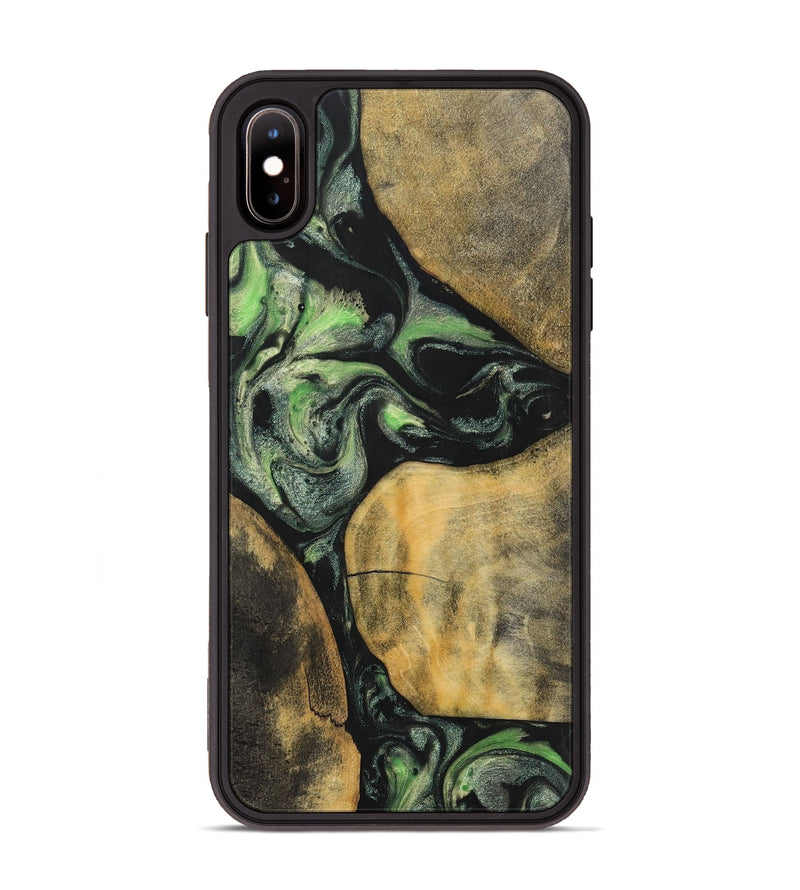 iPhone Xs Max Wood+Resin Phone Case - Brenden (Mosaic, 701735)