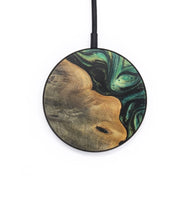 Circle Wood+Resin Wireless Charger - Roland (Green, 701779)