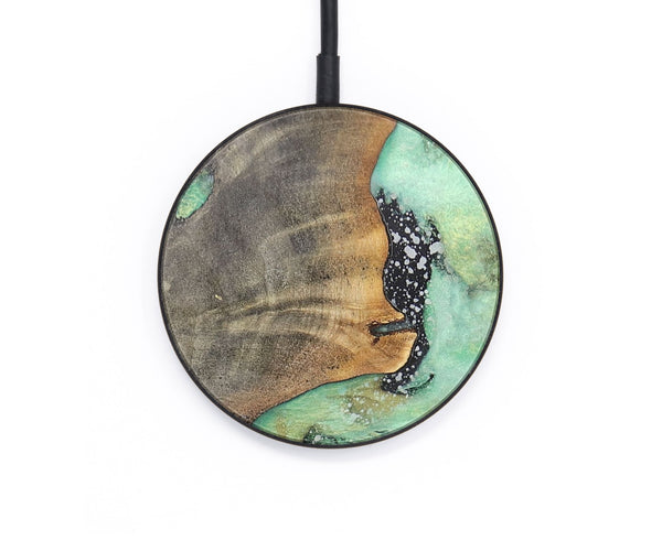 Circle Wood+Resin Wireless Charger - Leslie (Cosmos, 701792)