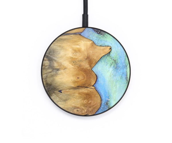 Circle Wood+Resin Wireless Charger - Bryan (Cosmos, 701796)