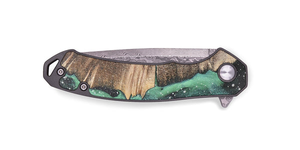 EDC Wood+Resin Pocket Knife - Paulette (Cosmos, 701836)