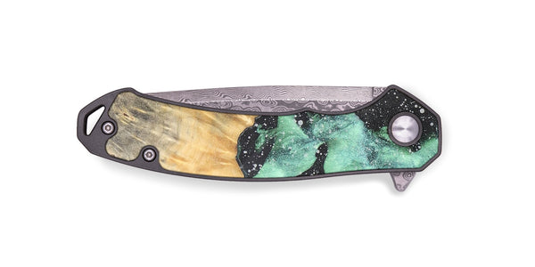 EDC Wood+Resin Pocket Knife - Shane (Cosmos, 701841)