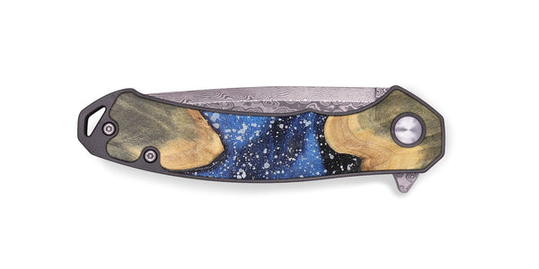 EDC Wood+Resin Pocket Knife - Hunter (Cosmos, 701842)