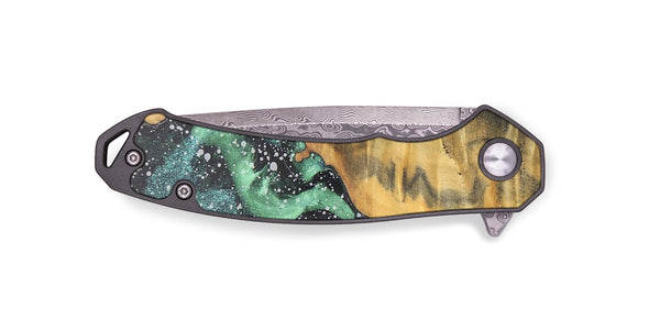 EDC Wood+Resin Pocket Knife - Ainsley (Cosmos, 701845)