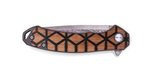 EDC Wood+Resin Pocket Knife - Jasmine (Pattern, 701853)