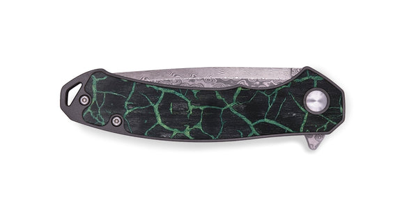 EDC Wood+Resin Pocket Knife - Patrice (Pattern, 701883)