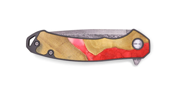 EDC Wood+Resin Pocket Knife - Brendon (Watercolor, 701891)