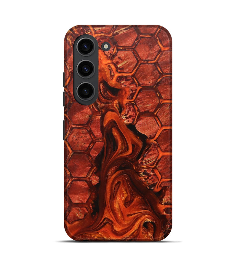 Galaxy S23 Wood+Resin Live Edge Phone Case - Lakisha (Pattern, 702090)