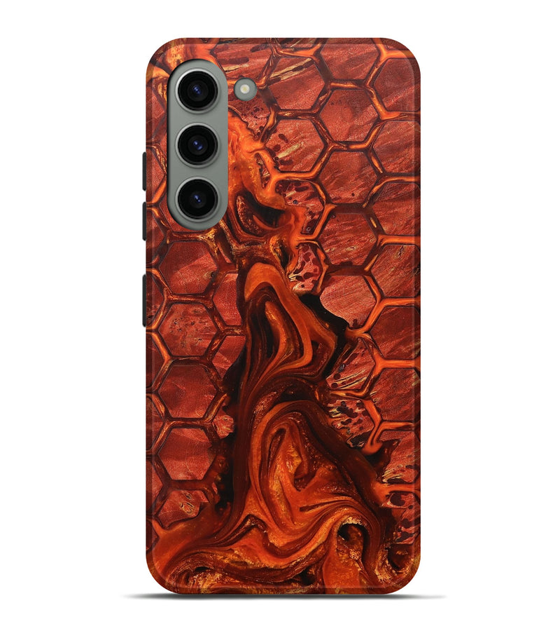 Galaxy S23 Plus Wood+Resin Live Edge Phone Case - Lakisha (Pattern, 702090)